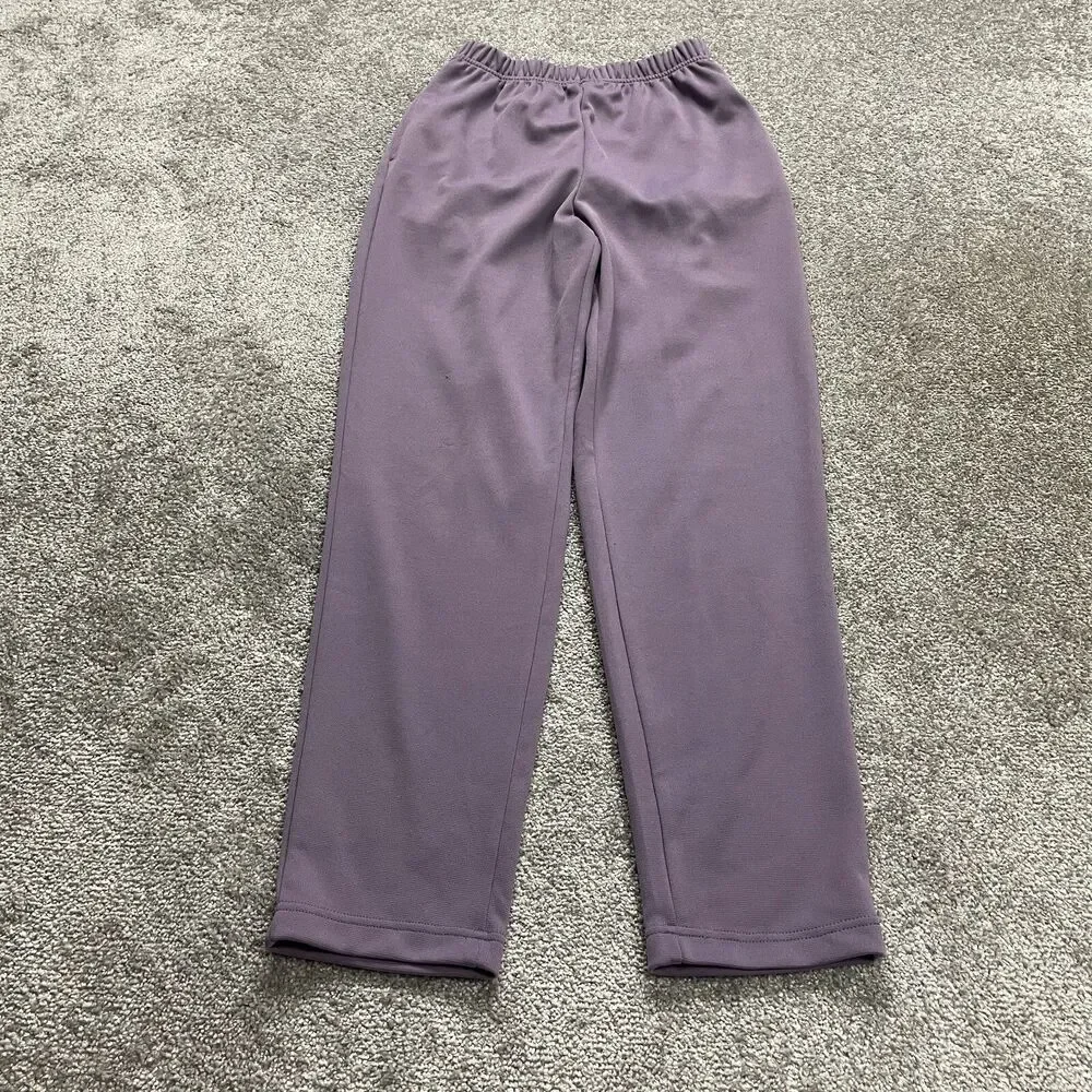 Blair Sweatpants Womens 10 Light Purple 24x29 Straight Leg Soft Elastic Vintage